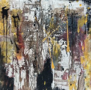 Dans les sous bois. 70x70