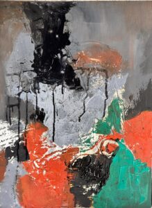 Orange et vert -1 70x50