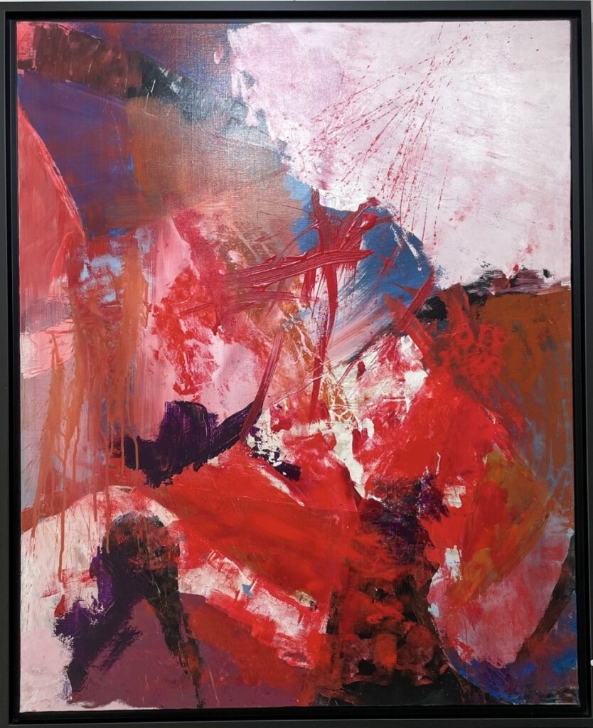 Rougeoiements 80x100