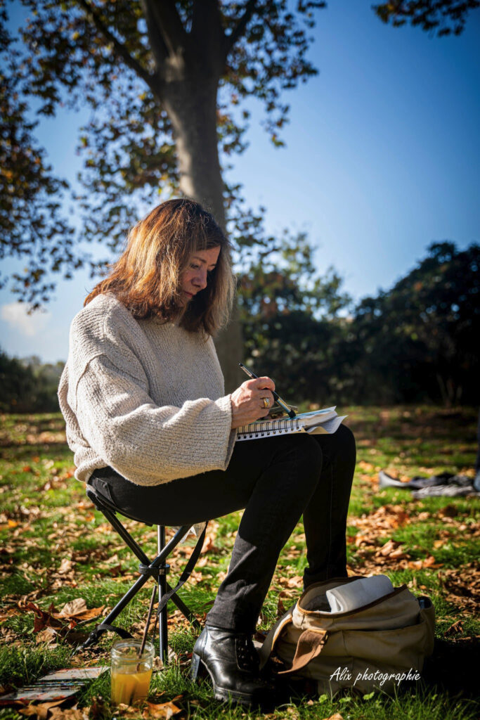 Sophie Taborin, artiste peintre à Hyères