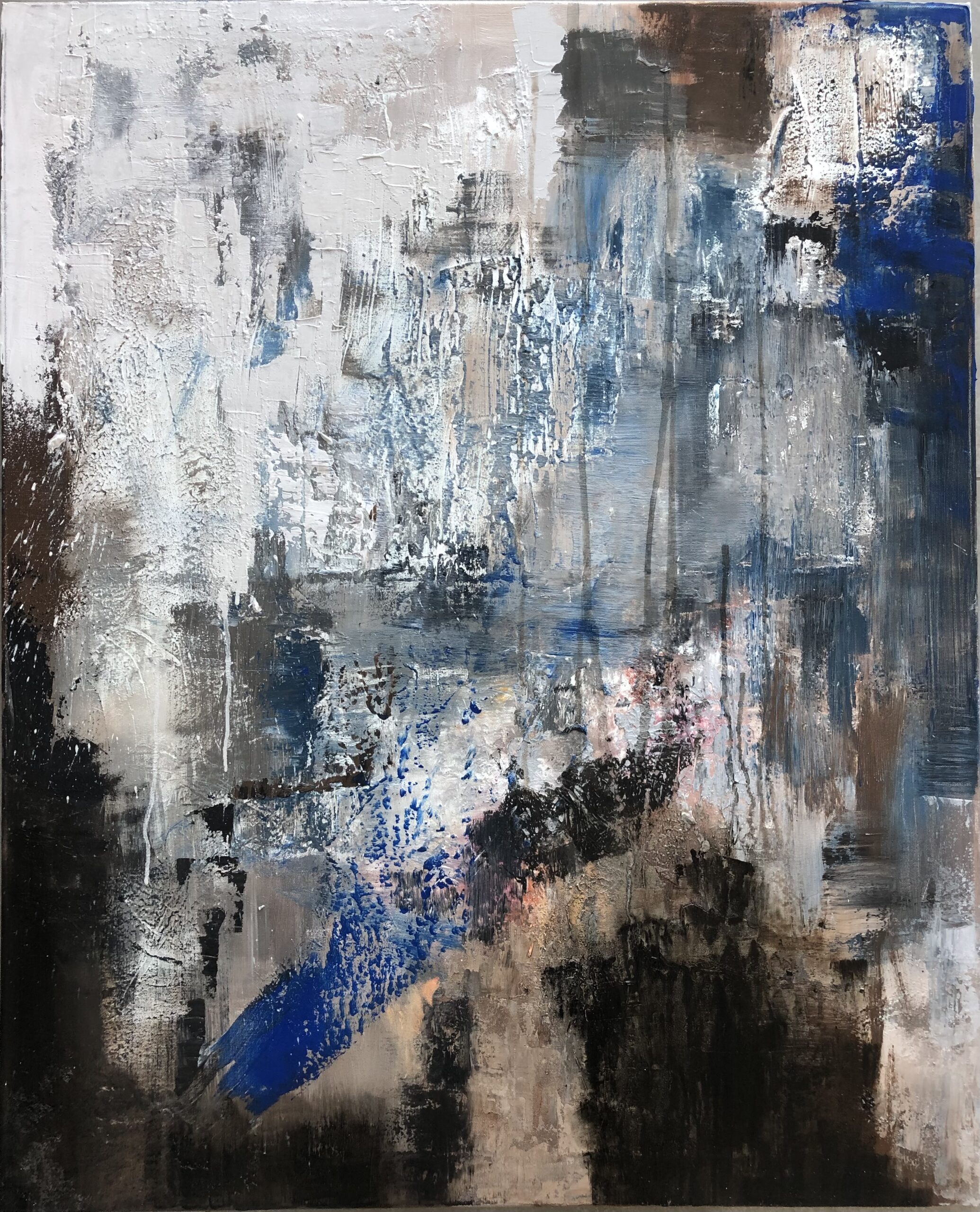 Journée pluvieuse-100×80 Journée pluvieuse-100×80
